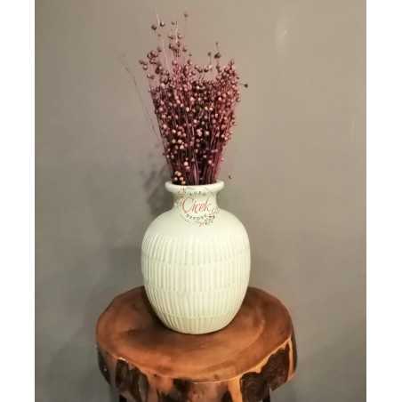 Keten Otu - Luna Otu Kuru Çiçek Demeti (Mor)